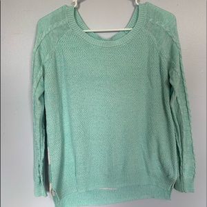 Aqua/Mint colored sweater